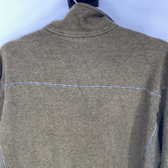 Kuhl Interceptor 1/4 Zip Mock Neck Pullover Green Fleece Men's Size XL - Picture 5 of 9